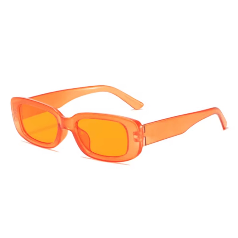 Small Square Sunglasses For Women Trendy Plastic Frame Designer Eyewear For Summer 1