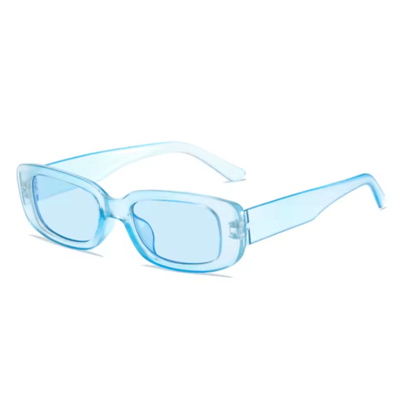 Small Square Sunglasses For Women Trendy Plastic Frame Designer Eyewear For Summer 4