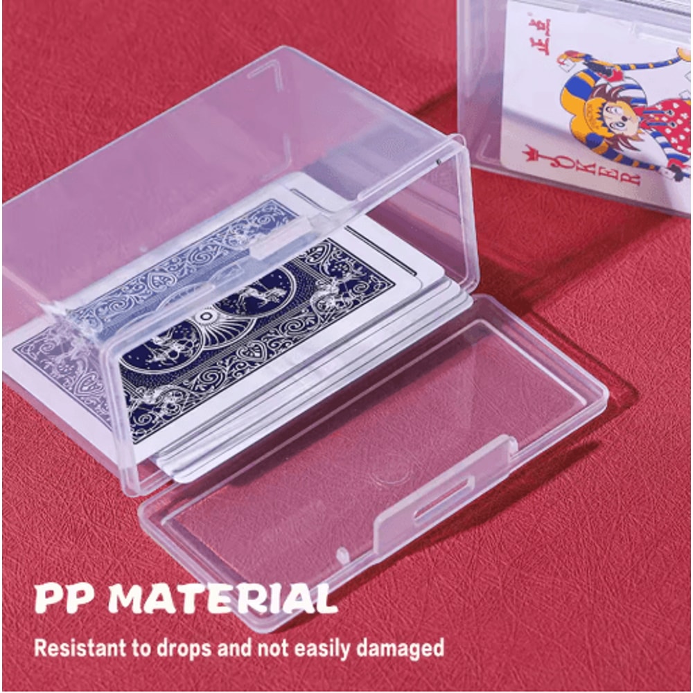 Clear Plastic Card Collection Organizer Box Storage Holder For Game Cards And K Pop Photocards 5