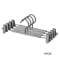 Aluminum Alloy Pants Hanger With Clips Non Slip Stretchable Trouser And Skirt Organizer 1