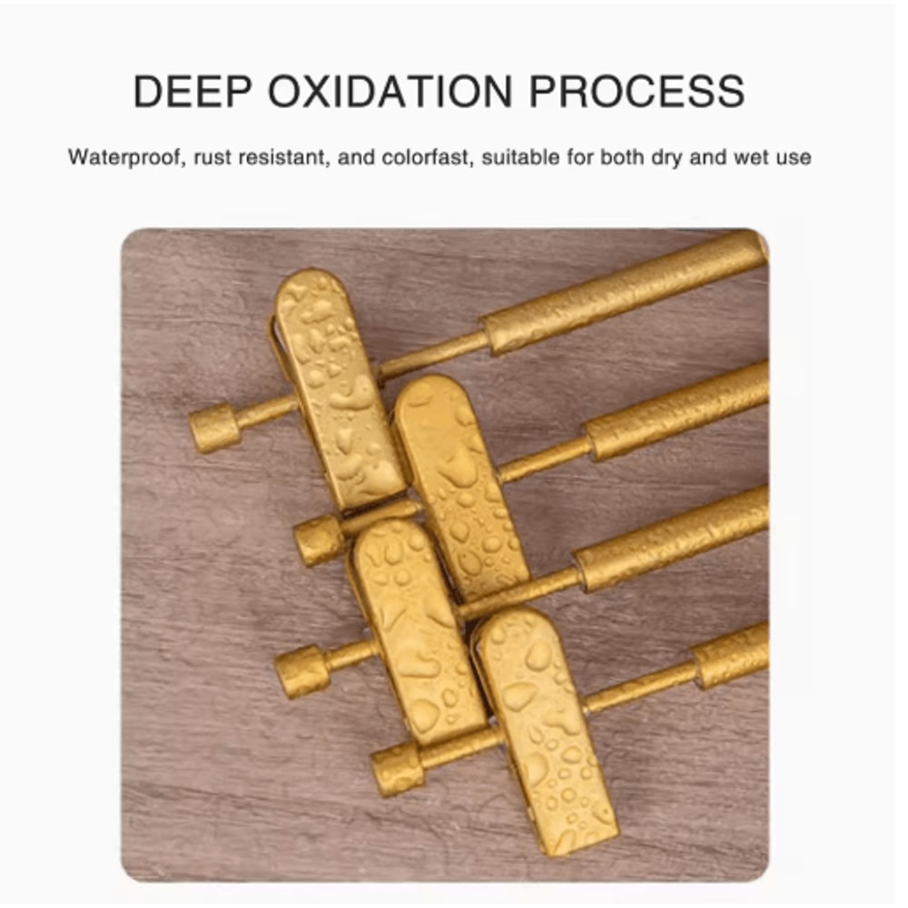 Aluminum Alloy Pants Hanger With Clips Non Slip Stretchable Trouser And Skirt Organizer 5