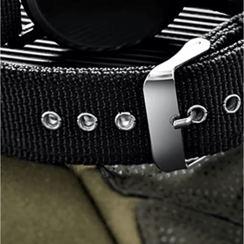 Glow In The Dark Mens Watch Military Style Casual Sports Wristwatch With Nylon Strap 3