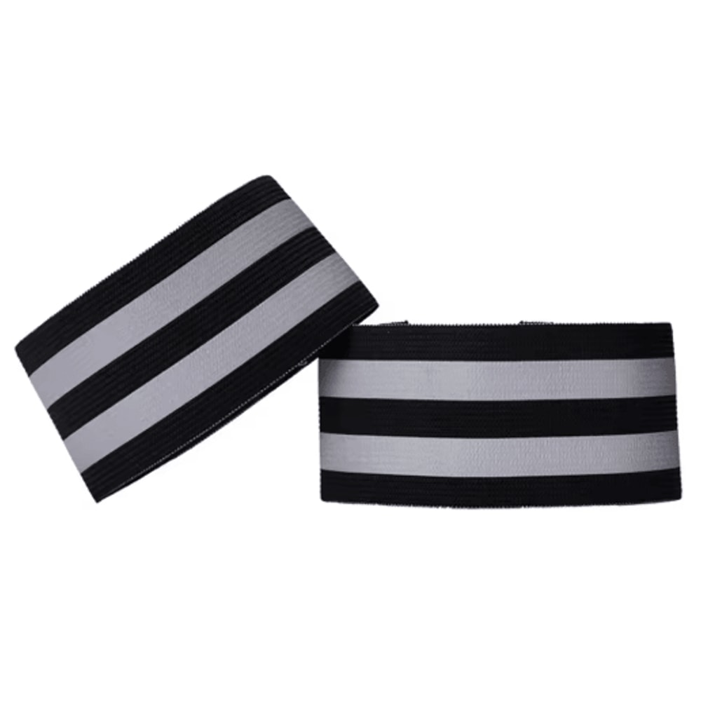2PCS Reflective Safety Bands Elastic Warning Armbands For Night Cycling And Running And Outdoor Use 1