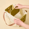 Foldable Bath Basket Portable Shower Organizer With Drainage For Travel And Home 4