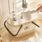 Plastic Organizer Basket With Handles Stackable Drainage Storage Bin For Bathroom Essentials 0