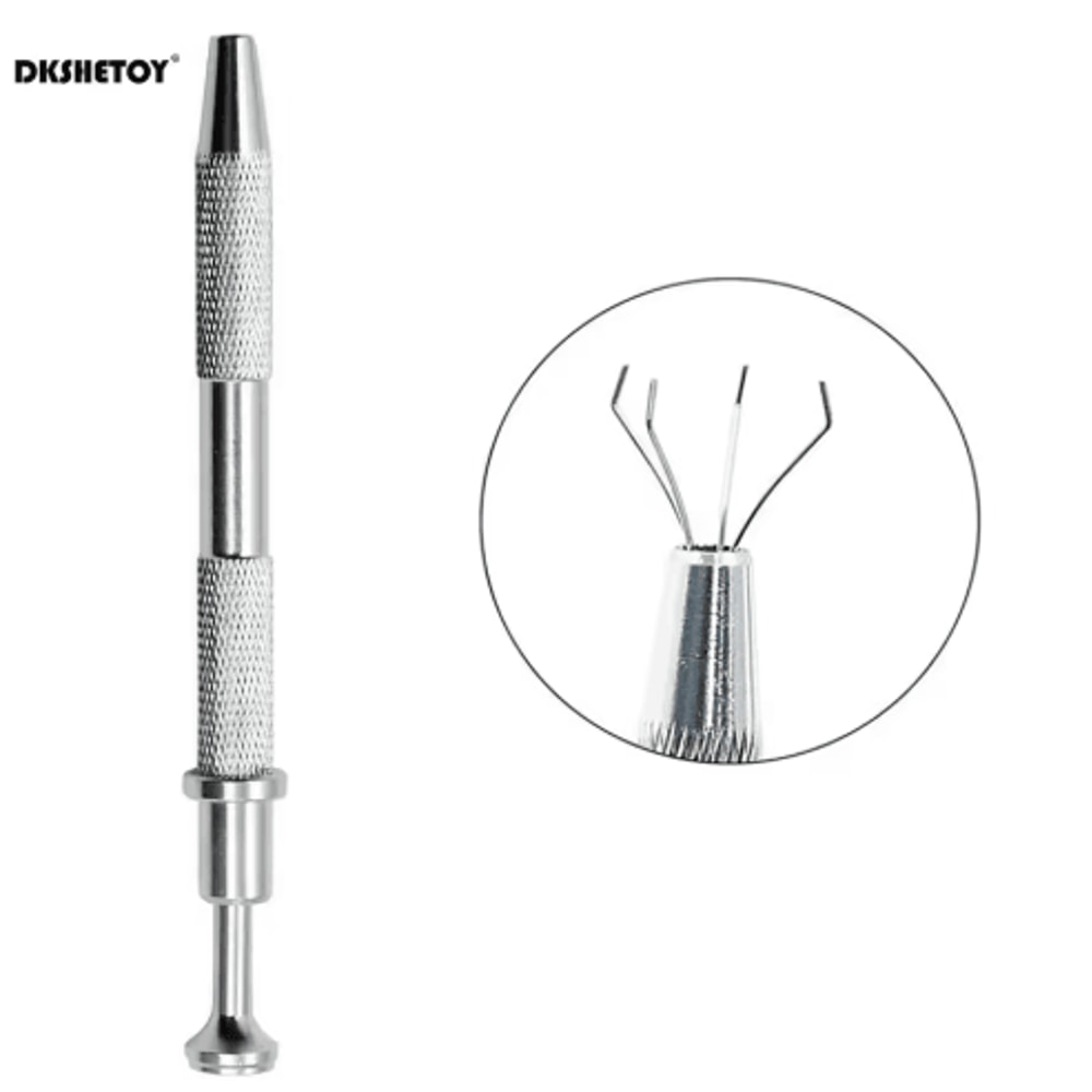 4 Claw Jewelry Grabber Tool Precision 4 Prong Aluminum Alloy Pickup For IC Chips And Small Parts 5
