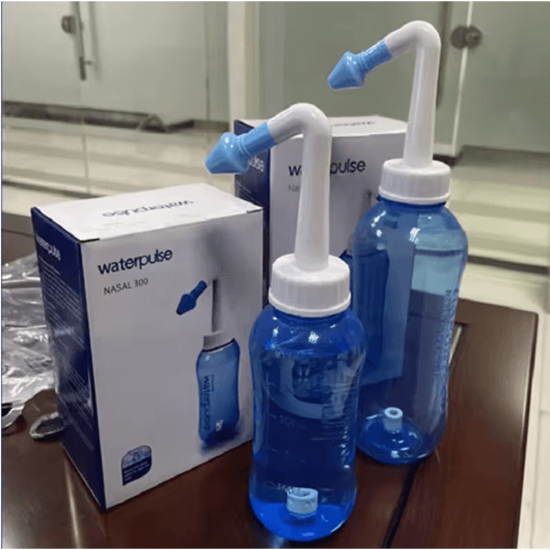 Nasal Irrigator Rinse Bottle 300ml 500ml Water Pulse Nose Wash For Sinus And Allergy Care 6