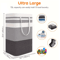 75L Large Laundry Basket Durable Clothes Hamper With Handles For Home Dorm And Hotel Use 4