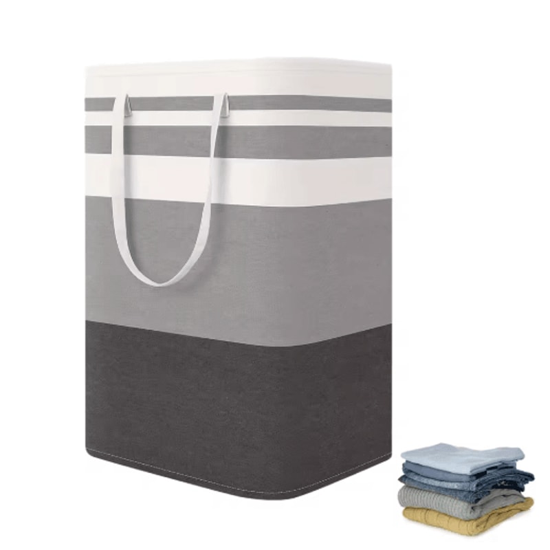 75L Large Laundry Basket Durable Clothes Hamper With Handles For Home Dorm And Hotel Use 5