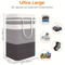 75L Large Laundry Basket Durable Clothes Hamper With Handles For Home Dorm And Hotel Use 6