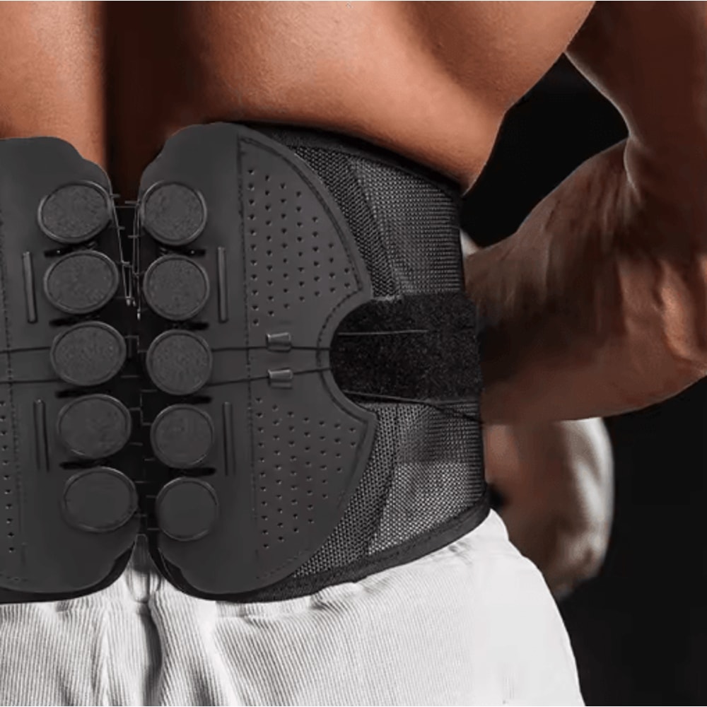 Unisex Lumbar Support Wrap Breathable Waist And Back Brace For Posture Support And Warmth 1