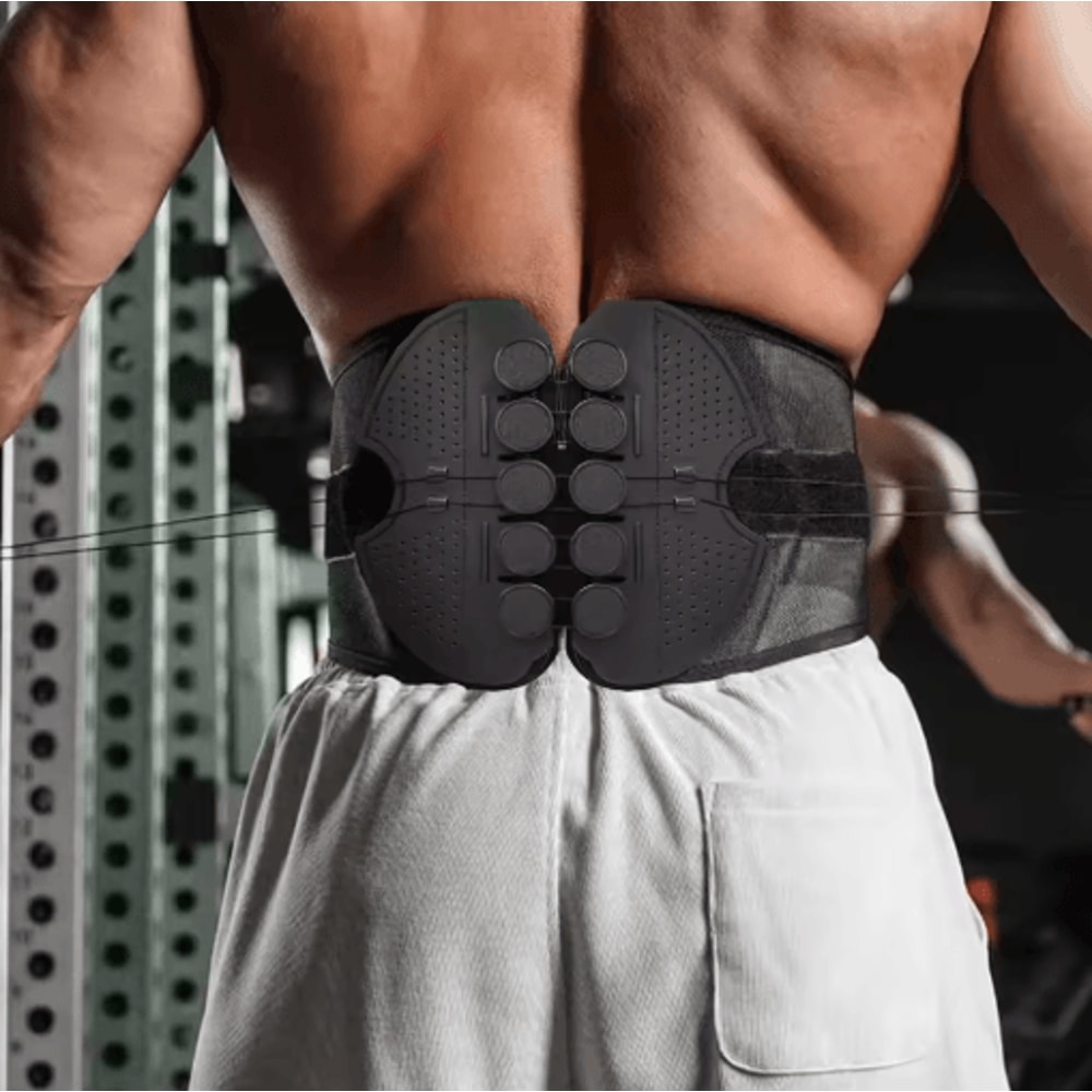 Unisex Lumbar Support Wrap Breathable Waist And Back Brace For Posture Support And Warmth 2