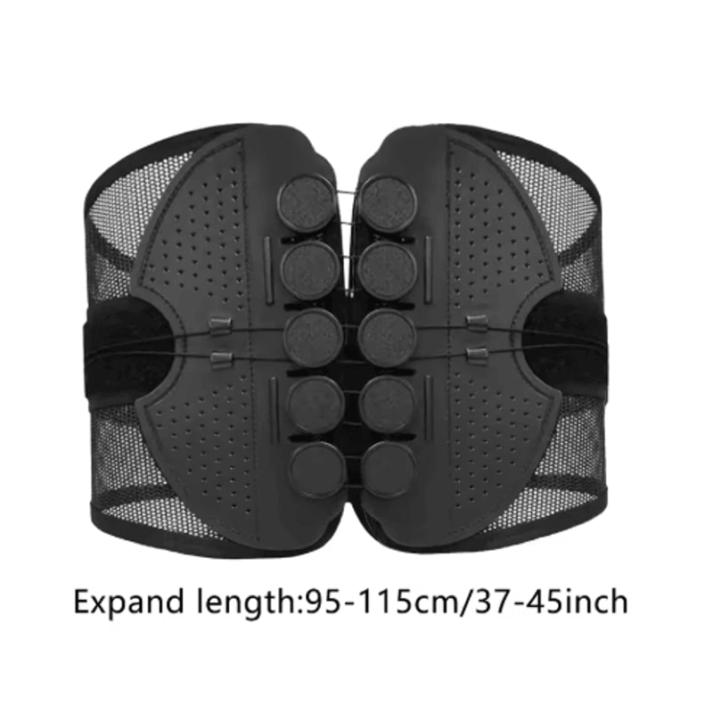 Unisex Lumbar Support Wrap Breathable Waist And Back Brace For Posture Support And Warmth 3