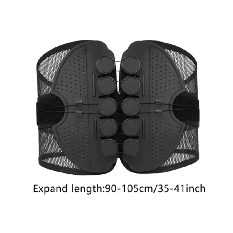 Unisex Lumbar Support Wrap Breathable Waist And Back Brace For Posture Support And Warmth 4