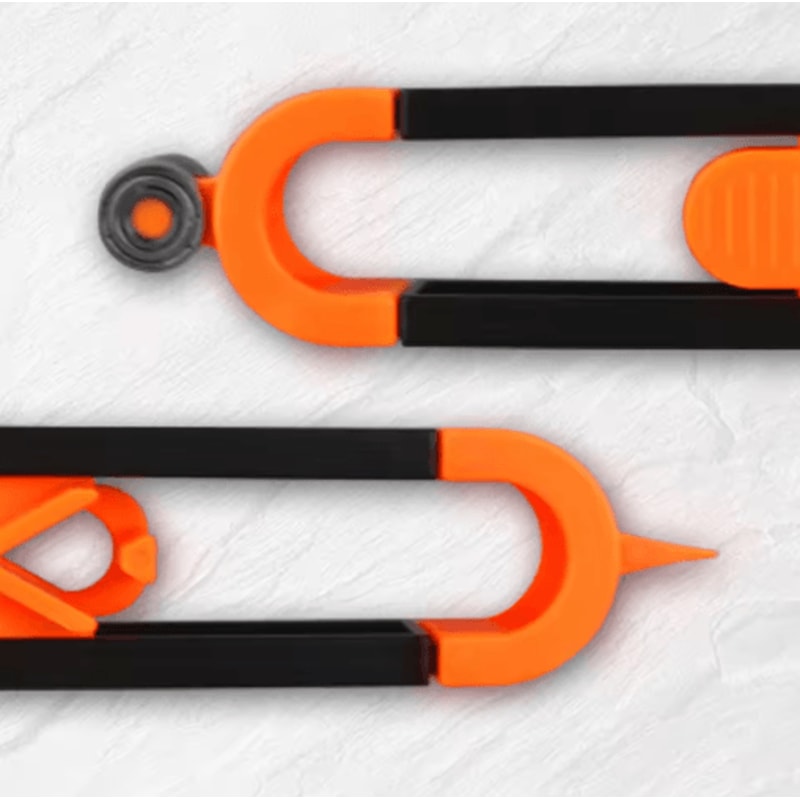 Irregular Radius Ruler Contour Gauge Outline Shape Duplicator For Woodworking And DIY Projects 4