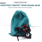 Universal Fishing Tackle Storage Bag Durable Soft Flocking Organizer For Outdoor Camping 7