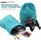 Universal Fishing Tackle Storage Bag Durable Soft Flocking Organizer For Outdoor Camping 0
