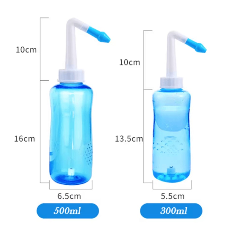 Professional Nose Wash Cleaner Nasal Irrigator Rinse Bottle For Adult Child And Sinus Care 8