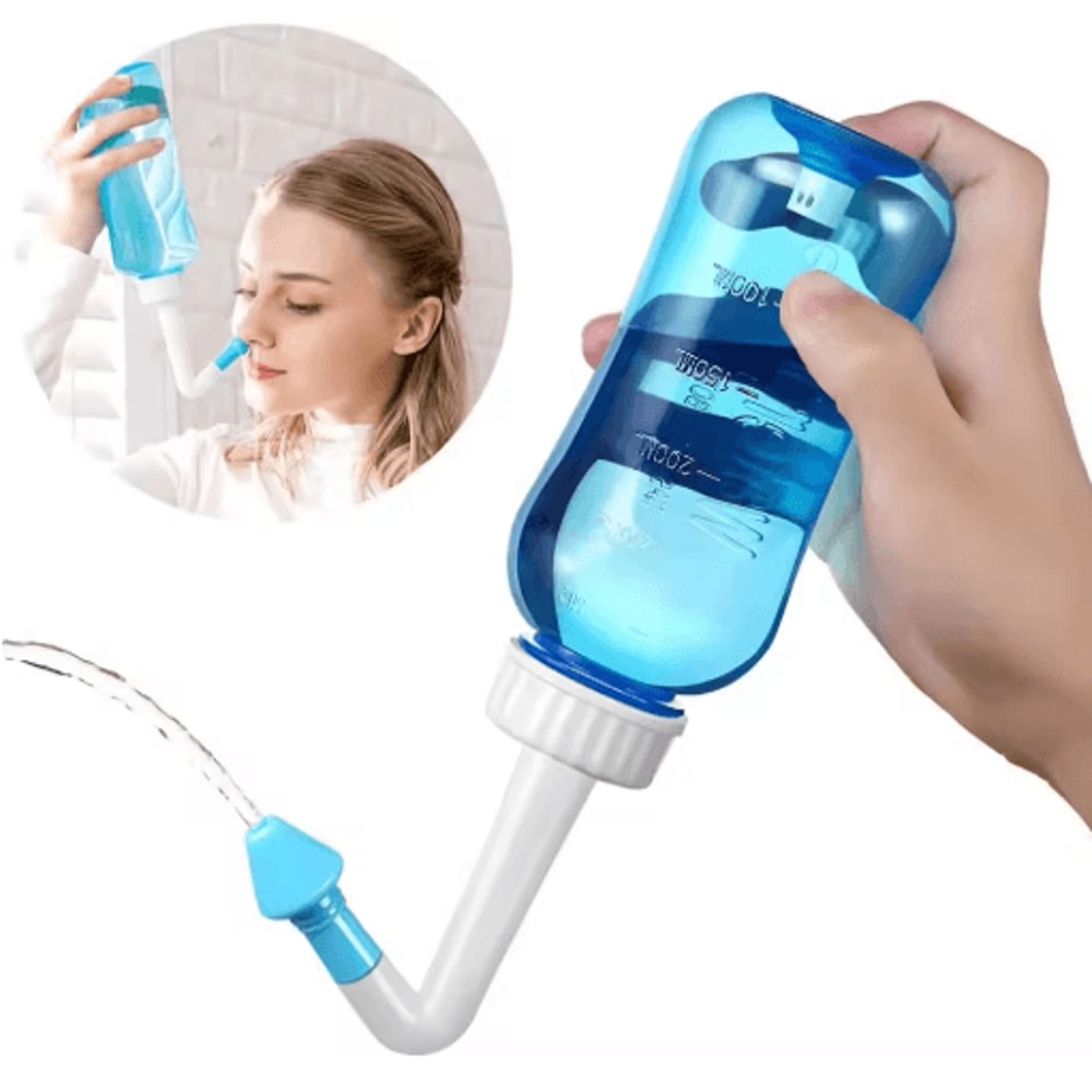 Professional Nose Wash Cleaner Nasal Irrigator Rinse Bottle For Adult Child And Sinus Care 9