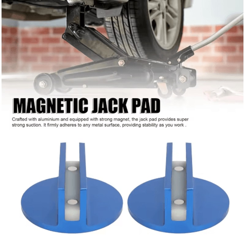 Magnetic Pinch Weld Jack Pad Universal Jack Adapter And Frame Rail Protector For Cars 8