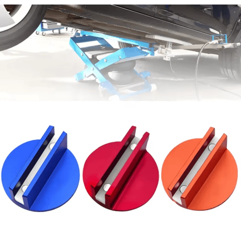 Magnetic Pinch Weld Jack Pad Universal Jack Adapter And Frame Rail Protector For Cars 0