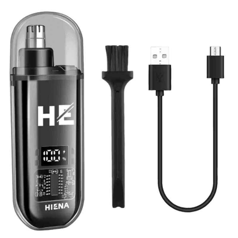 HIENA Electric Nose Hair Trimmer Rechargeable Mini Grooming Trimmer For Nose Ear And Eyebrow 1