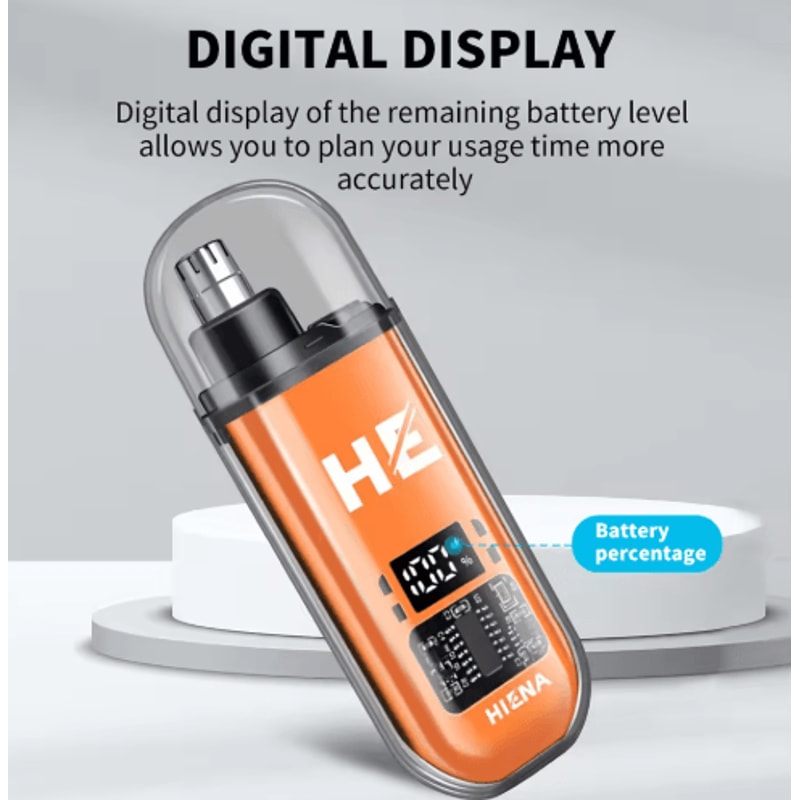 HIENA Electric Nose Hair Trimmer Rechargeable Mini Grooming Trimmer For Nose Ear And Eyebrow 4