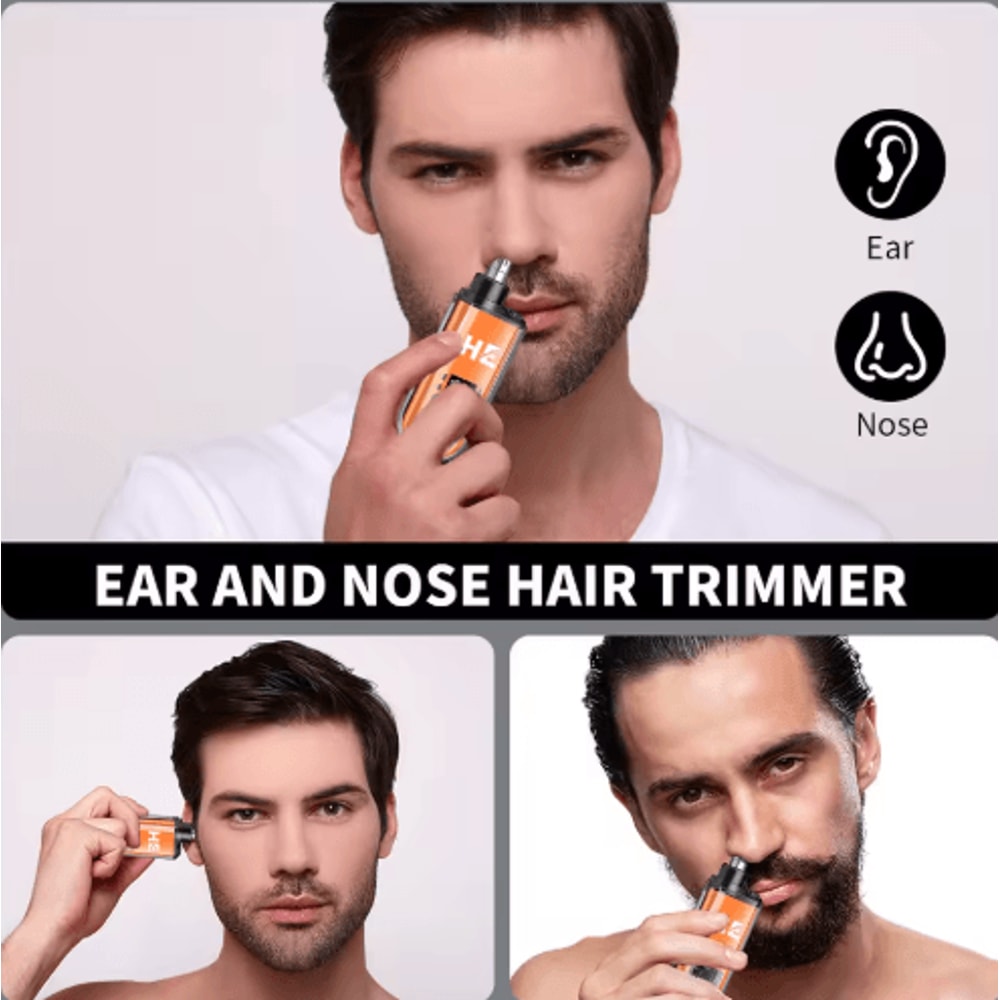 HIENA Electric Nose Hair Trimmer Rechargeable Mini Grooming Trimmer For Nose Ear And Eyebrow 5