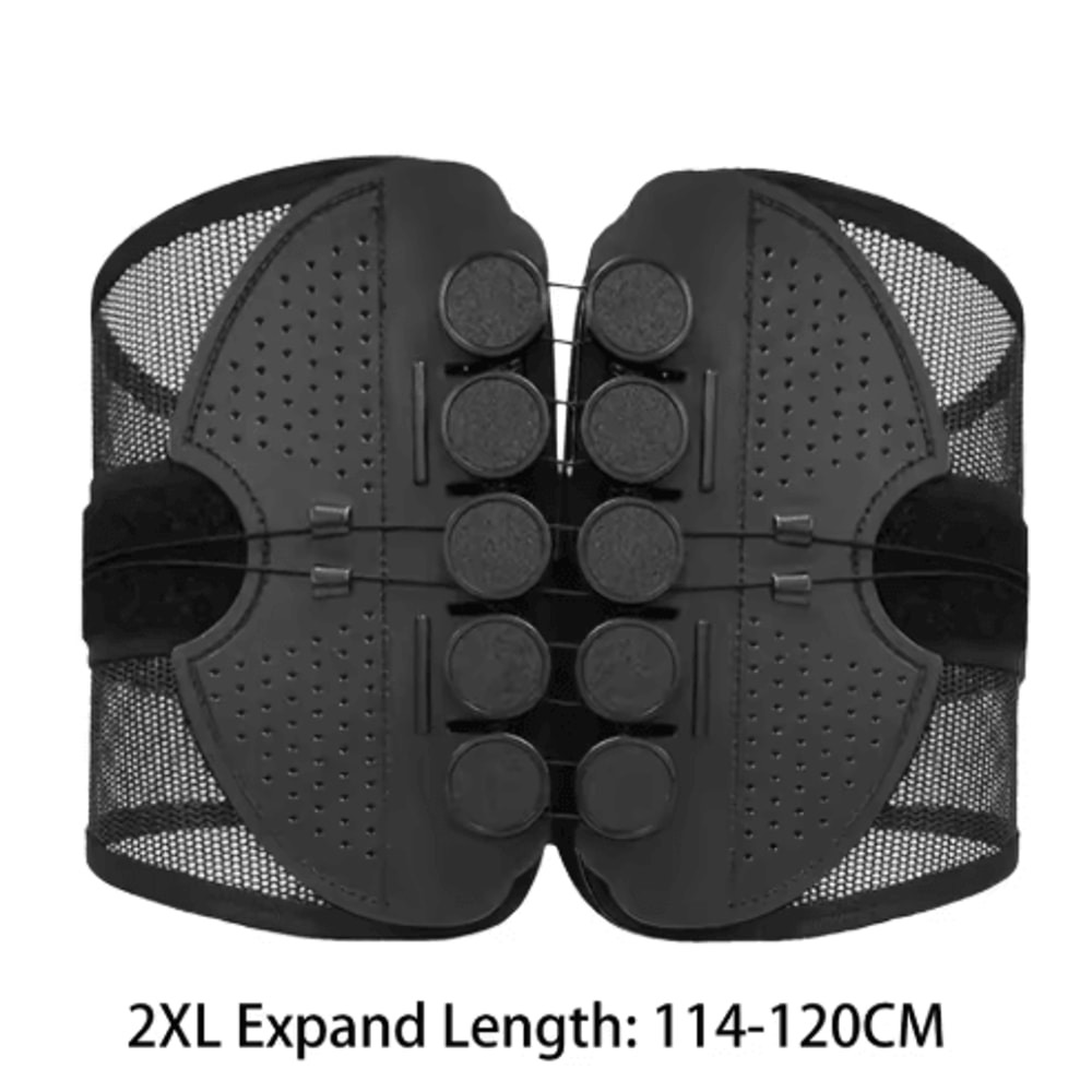 Lumbar Intervertebral Disc Support Breathable Compression Waist Brace With Rope Support 3