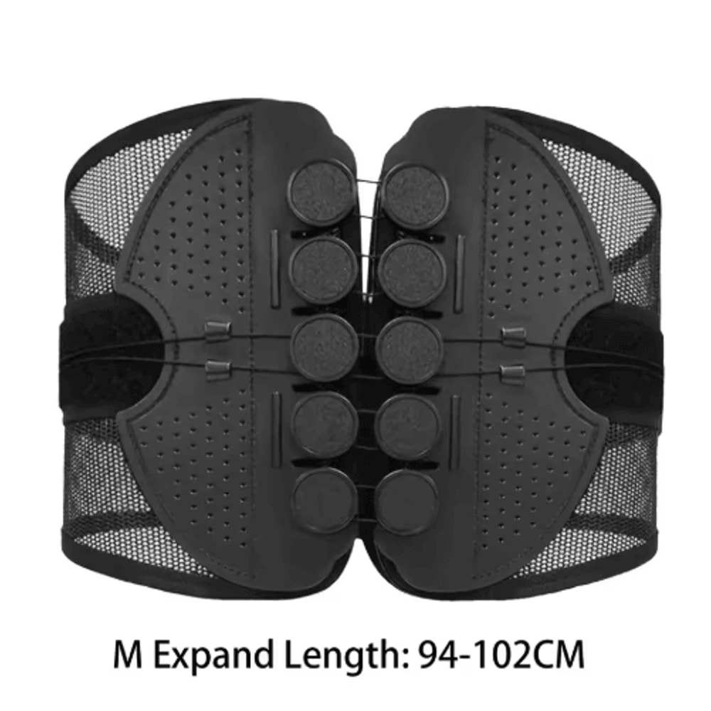 Lumbar Intervertebral Disc Support Breathable Compression Waist Brace With Rope Support 6