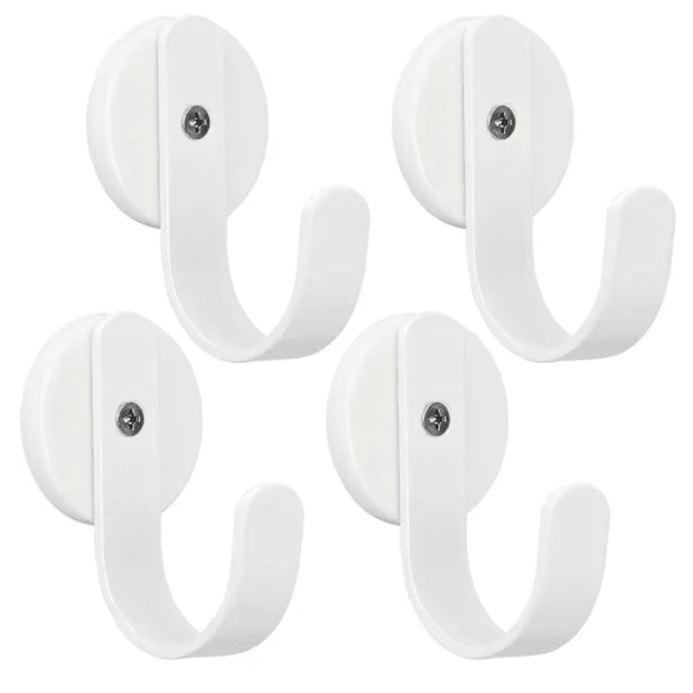 Heavy Duty Magnetic Towel Hook Strong Metal Hooks For Bathroom Kitchen And Fridge 1 2 4 PCS 1