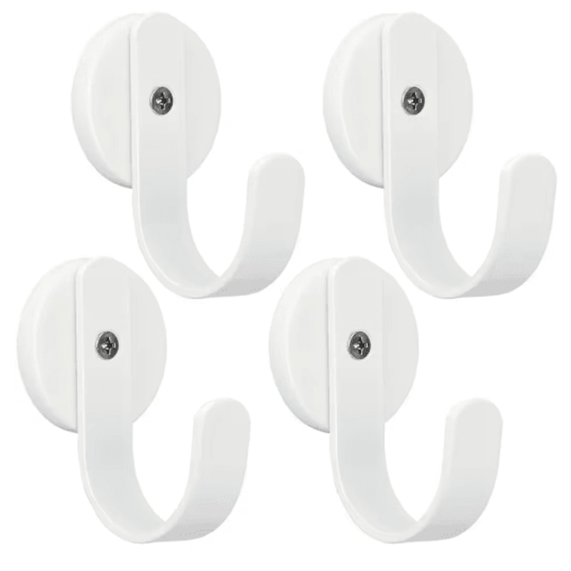Heavy Duty Magnetic Towel Hook Strong Metal Hooks For Bathroom Kitchen And Fridge 1 2 4 PCS 1