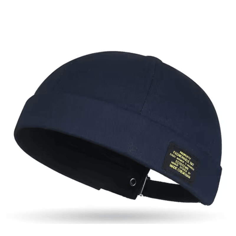 Brimless Beanie Hat Classic Cotton Beaded Hip Hop Hat For Men And Women 2