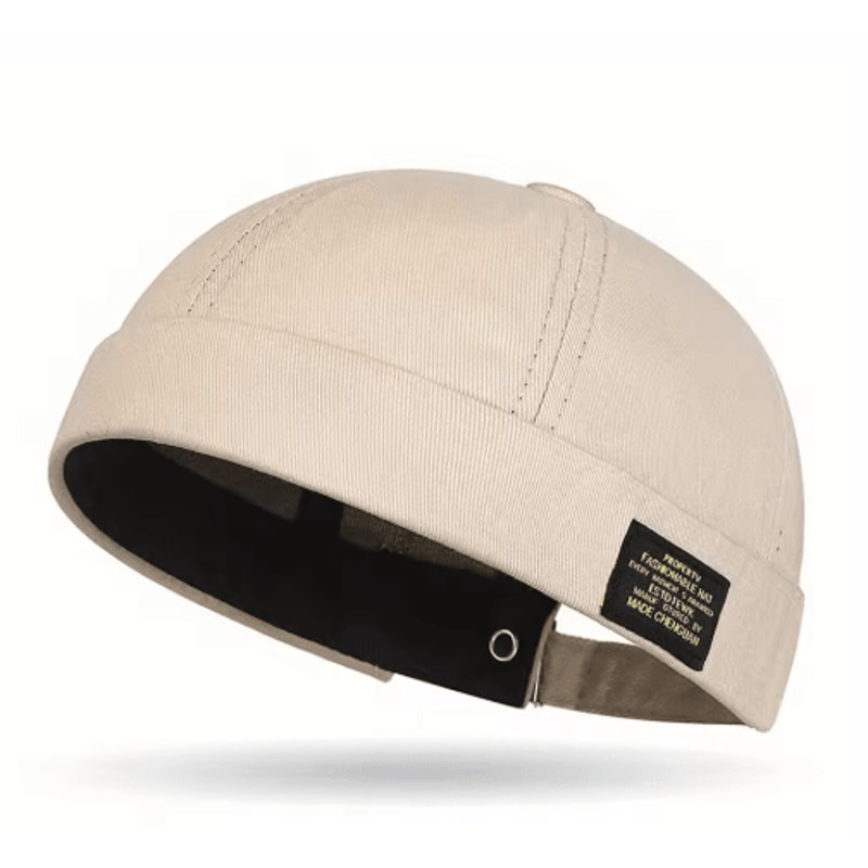 Brimless Beanie Hat Classic Cotton Beaded Hip Hop Hat For Men And Women 6