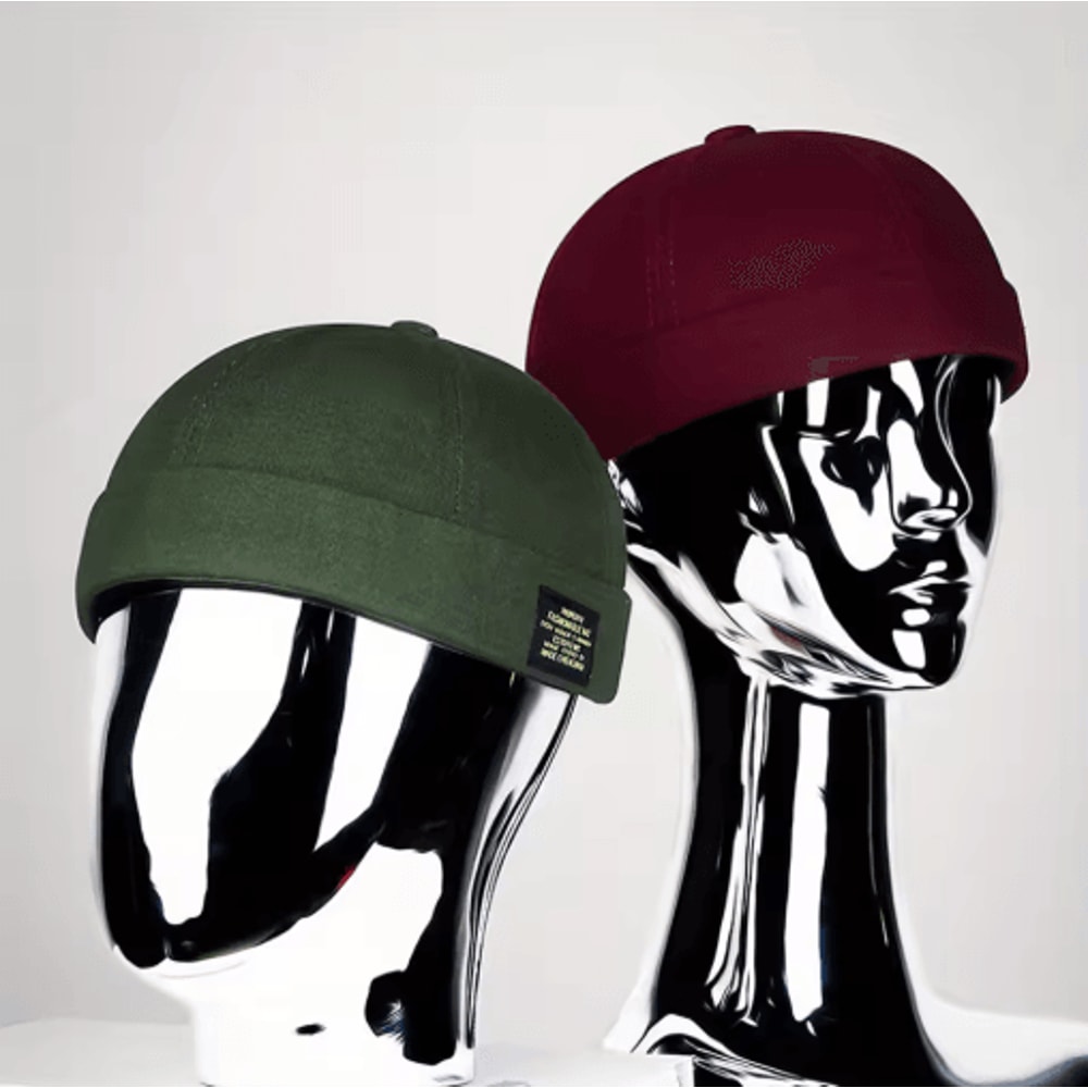 Brimless Beanie Hat Classic Cotton Beaded Hip Hop Hat For Men And Women 8