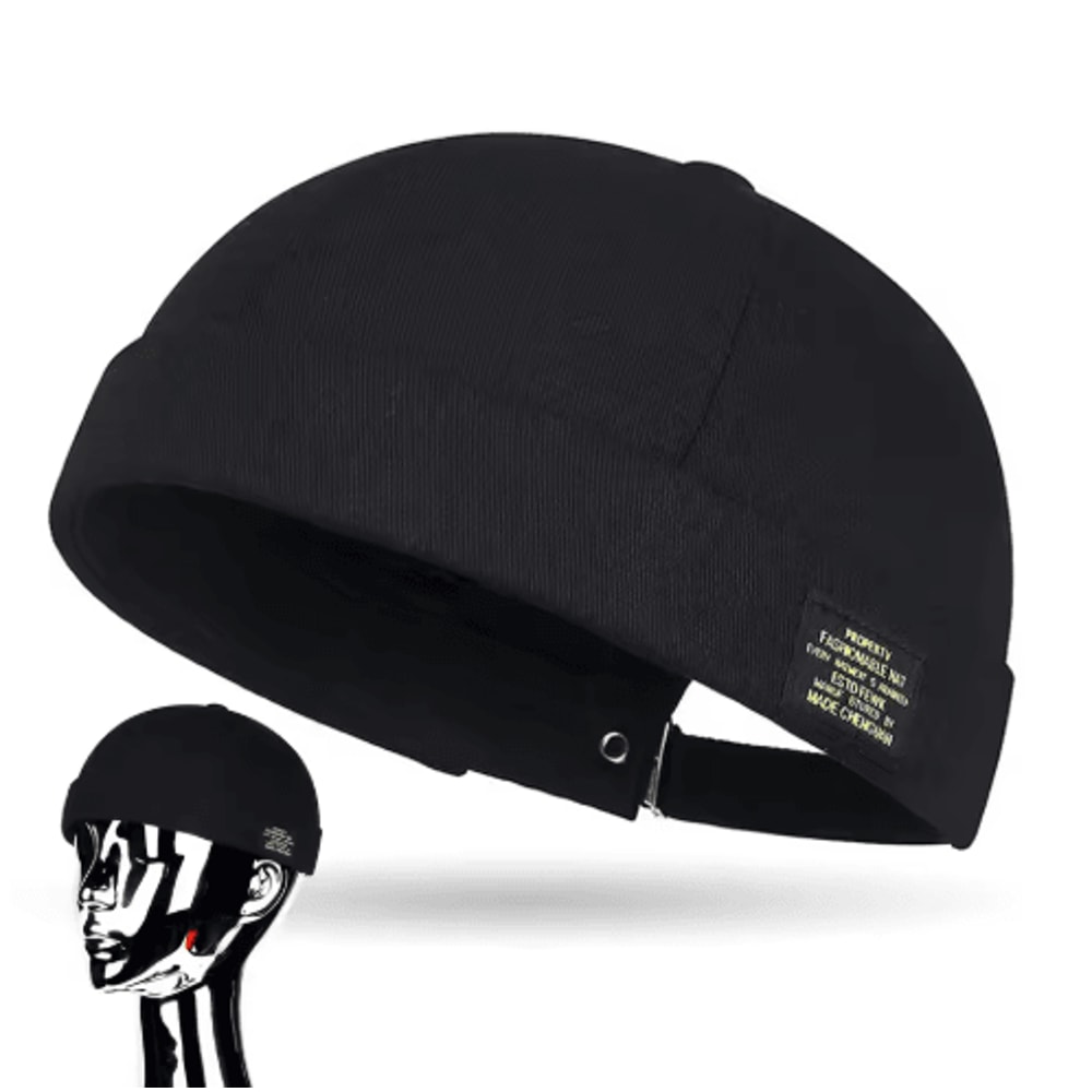 Brimless Beanie Hat Classic Cotton Beaded Hip Hop Hat For Men And Women 10