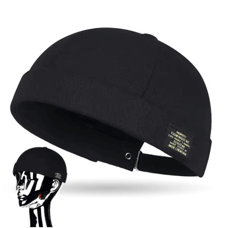 Brimless Beanie Hat Classic Cotton Beaded Hip Hop Hat For Men And Women 10