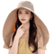 Sun Protection Hat With Neck Cover Breathable Wide Brim Travel And Beach Hat 3