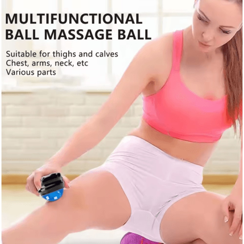 Mini Manual Therapy Body Massager Ball 360 Spin Self Massage Tool For Back Shoulders And Feet 6