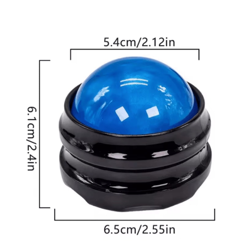 Mini Manual Therapy Body Massager Ball 360 Spin Self Massage Tool For Back Shoulders And Feet 7
