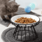 Nordic High Footed Ceramic Pet Bowl Anti Overturning Food And Water Bowl For Cats And Puppies 13