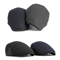 British Retro Beret Hat For Men Thick Warm Woolen Newsboy Cap For Winter Casual Wear 7