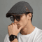 British Retro Beret Hat For Men Thick Warm Woolen Newsboy Cap For Winter Casual Wear 9
