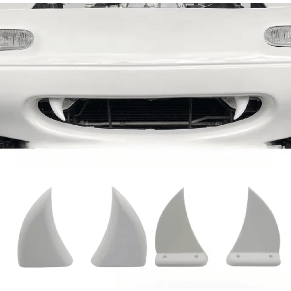 3D Printed Teeth Car Grille Decor Custom Front Grille Styling Accessory For Halloween And Auto Modi 5