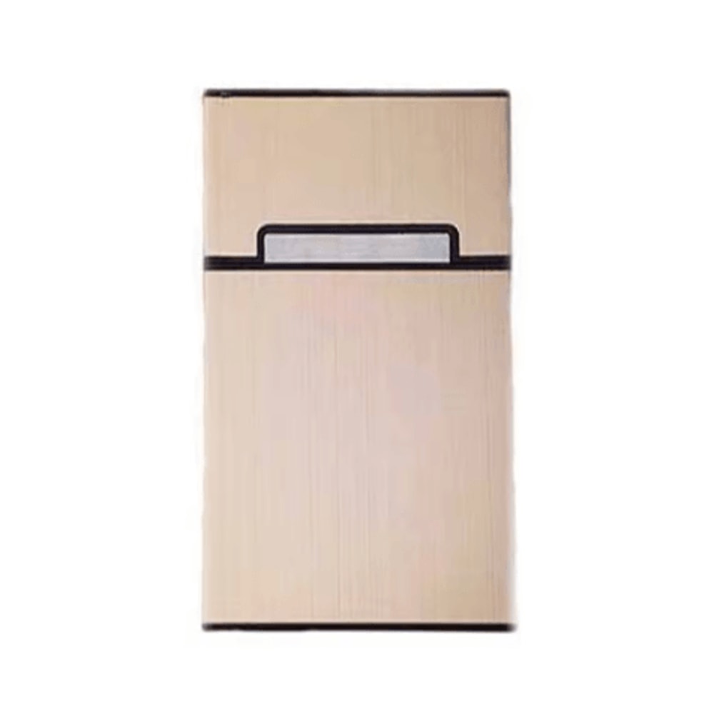 Portable Aluminum Cigarette Case Slim Pocket Smoking Box For Women Ladies 3
