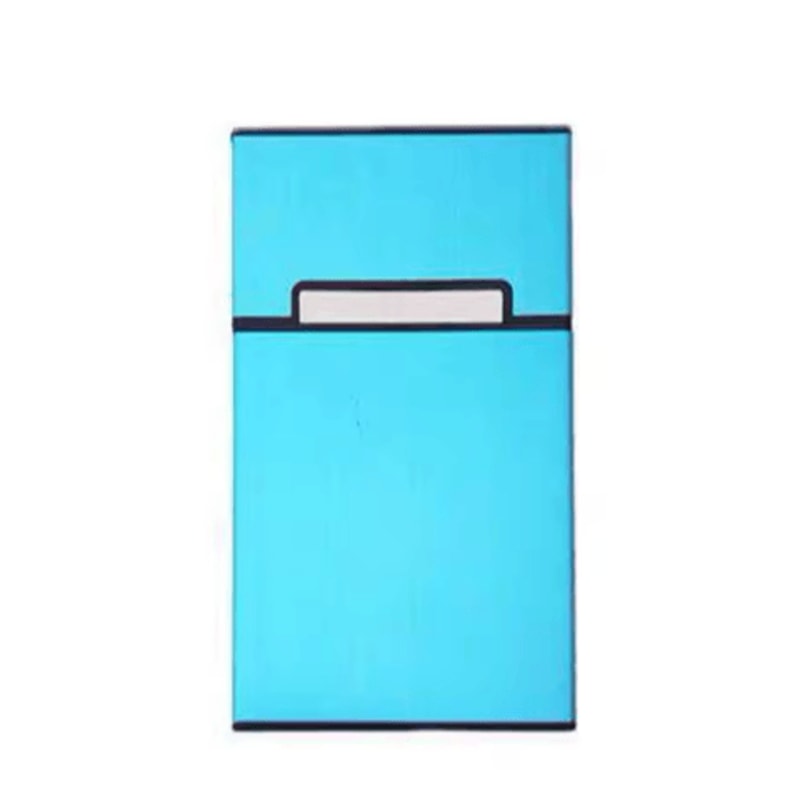 Portable Aluminum Cigarette Case Slim Pocket Smoking Box For Women Ladies 4