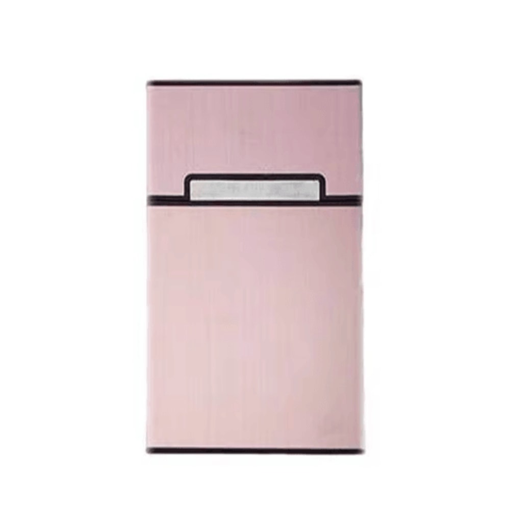 Portable Aluminum Cigarette Case Slim Pocket Smoking Box For Women Ladies 5