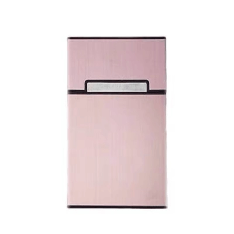 Portable Aluminum Cigarette Case Slim Pocket Smoking Box For Women Ladies 5