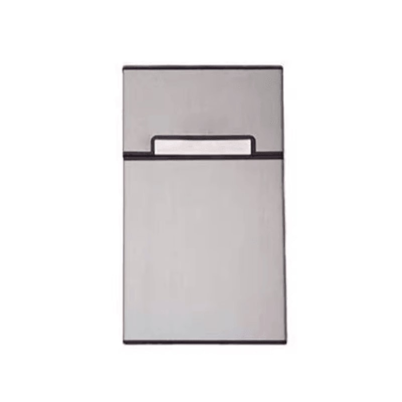 Portable Aluminum Cigarette Case Slim Pocket Smoking Box For Women Ladies 6