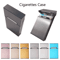 Portable Aluminum Cigarette Case Slim Pocket Smoking Box For Women Ladies 0